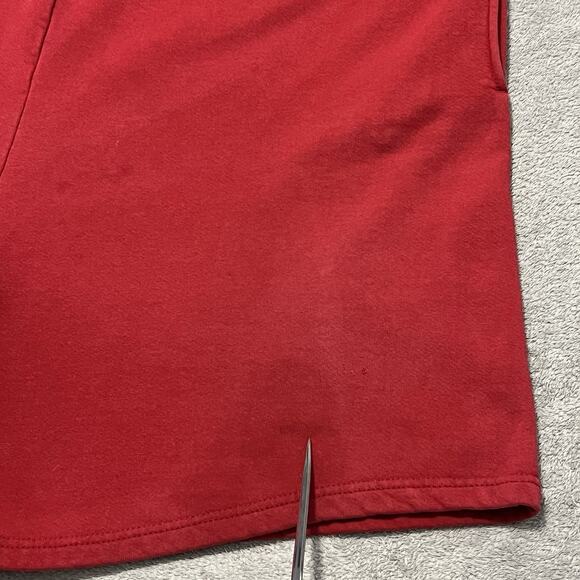 LL Bean Shorts Mens 2XL Red Athletic Fleece Russell Athletic USA Made Vintage - Picture 4 of 16